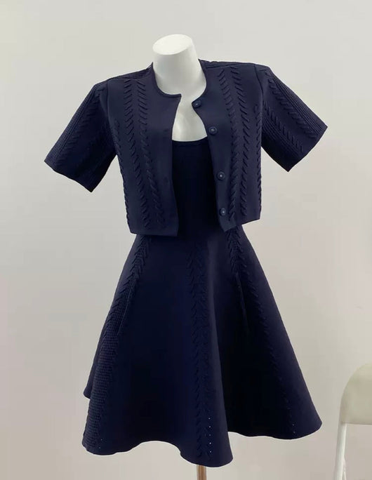 MAJE KLEID SET MARINE