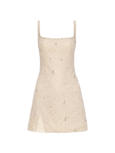 CHAMPAGNER KLEID