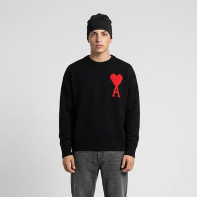 A - HEART SWEATER