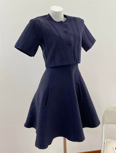 MAJE KLEID SET MARINE