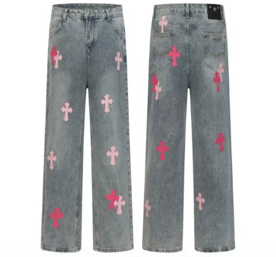 CH JEANS ROSA LOGO