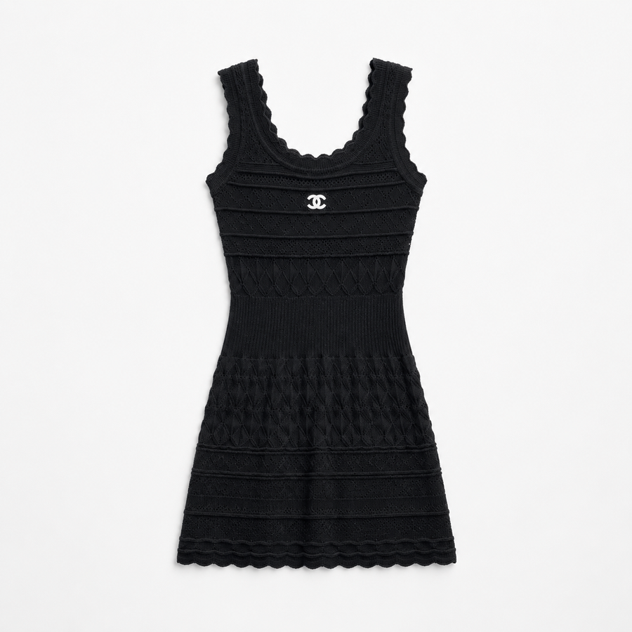C SCHWARZ KLEID
