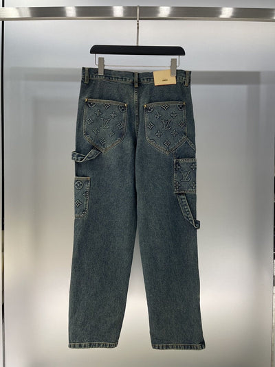 CARPENTER DENIM JEANS DUNKEL WASH