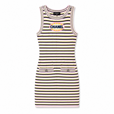 C GESTREIFT KLEID