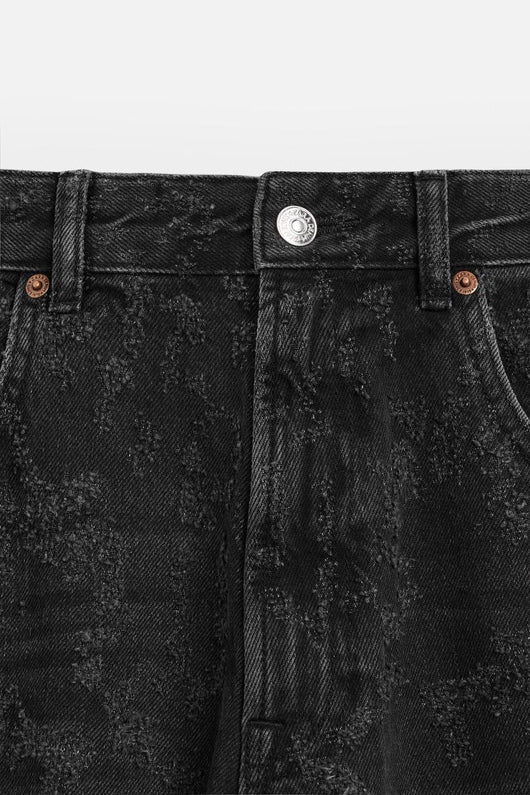 Schwarz Basic Jeans