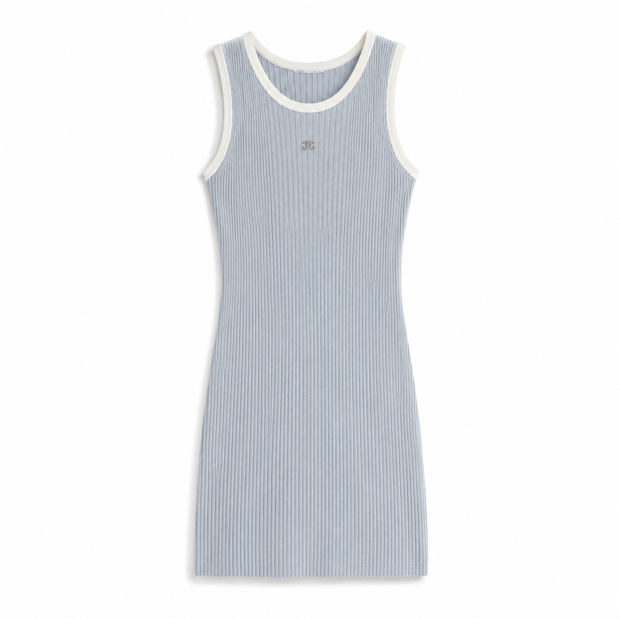 C BASIC GRAU KLEID