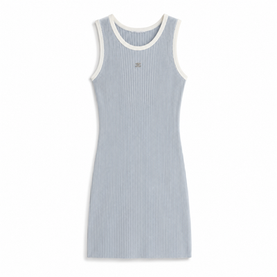 C BASIC GRAU KLEID