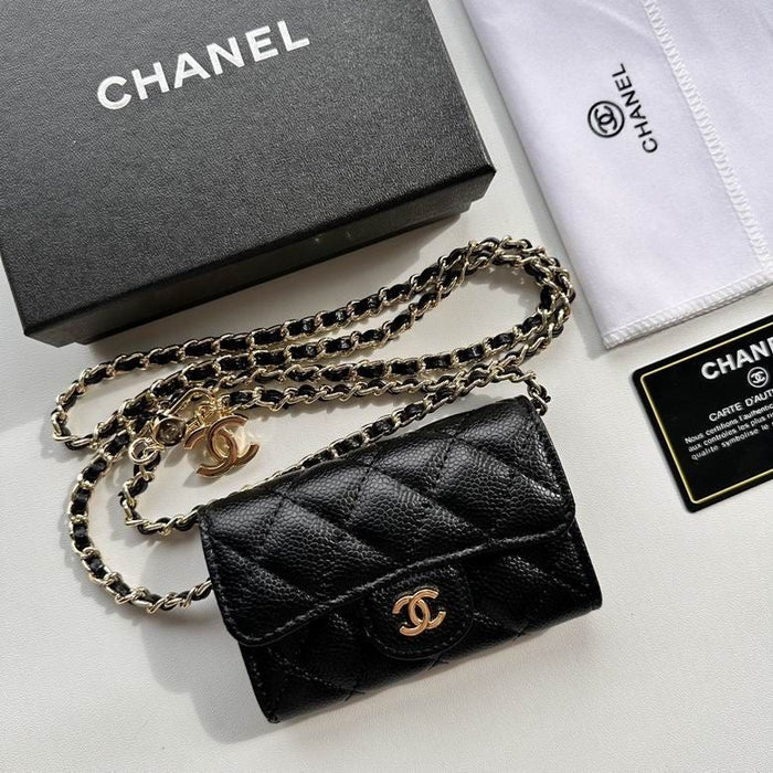 NELLY MINI TASCHE SCHWARZ CAVIAR