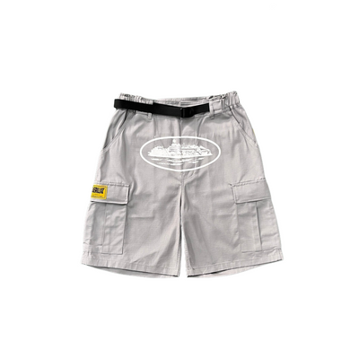 "Alcatraz" Cargo Shorts Grau