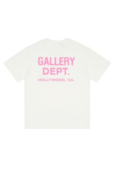"Dept" T-Shirt Pink