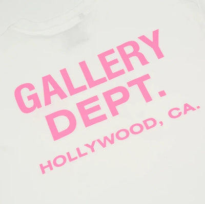 "Dept" T-Shirt Pink