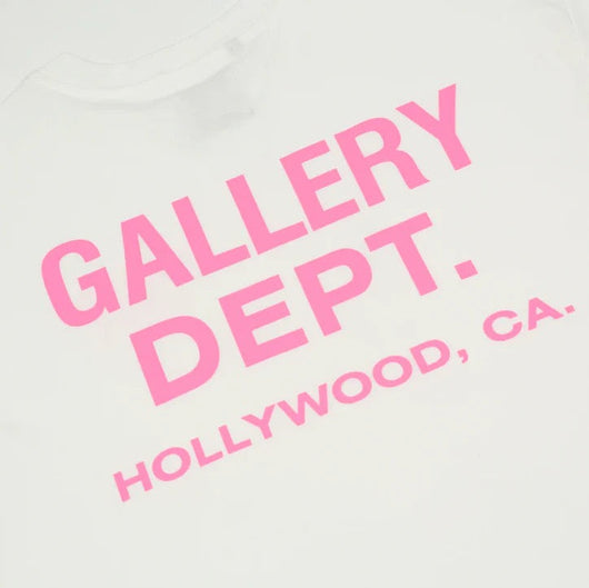 "Dept" T-Shirt Pink