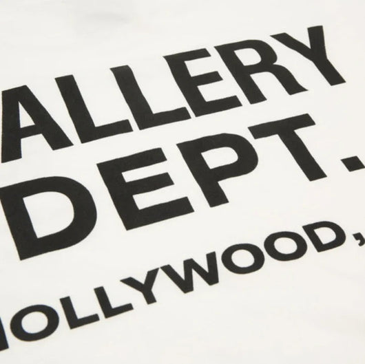 "Dept" T-Shirt Schwarz