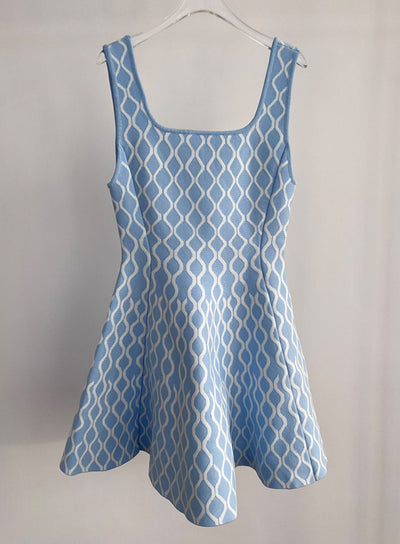 MAJE KLEID BLAU