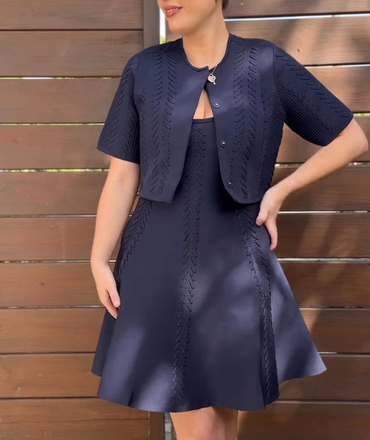 MAJE KLEID SET MARINE