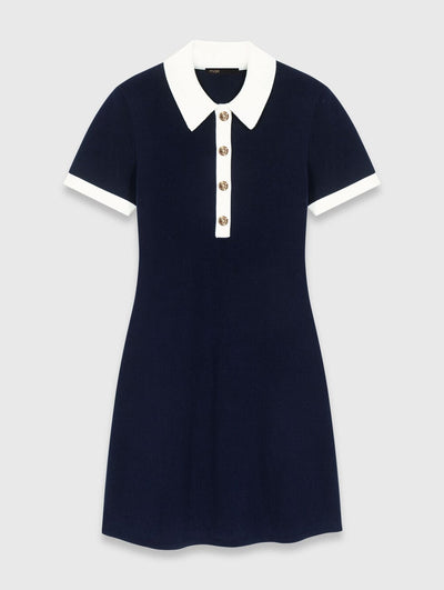 MAJE POLO KLEID