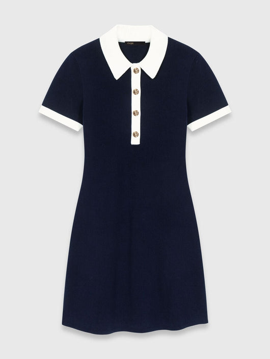MAJE POLO KLEID