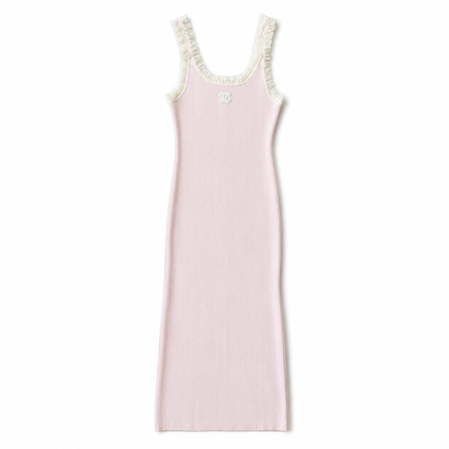 C LANG ROSA KLEID