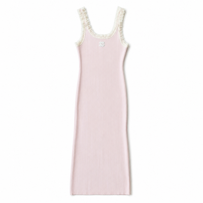 C LANG ROSA KLEID