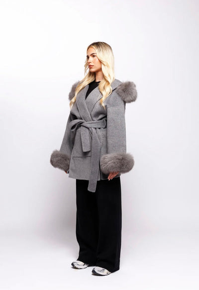 "WOOL" TRENDY JACKE