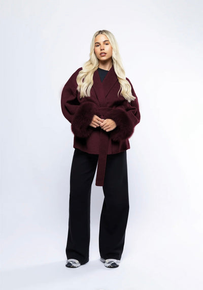 "WOOL" TRENDY JACKE