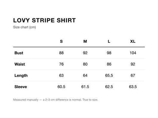 Lovy Stripe Shirt