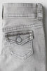 Bootcut Jeans in grau