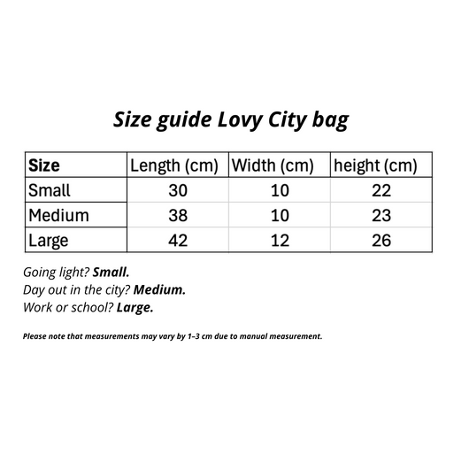 Lovy city bag M/L