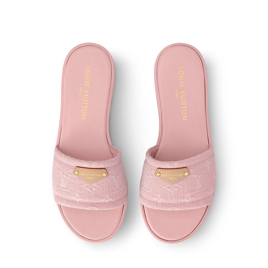 HELLROSA DENIM SANDALEN