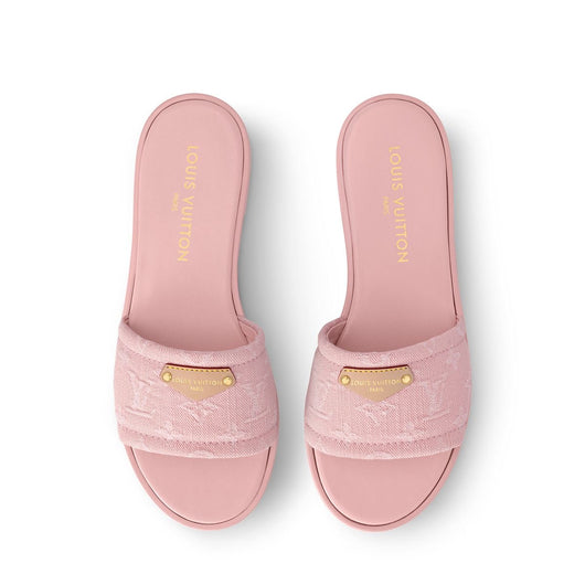 HELLROSA DENIM SANDALEN