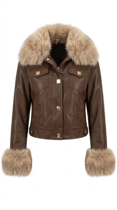Bijou Fur Trim Jacket