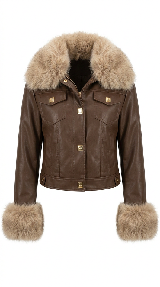 Bijou Fur Trim Jacket