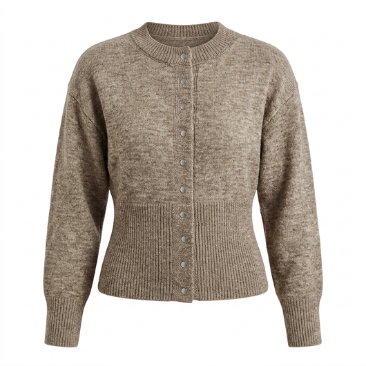 lässige strick Cardigan