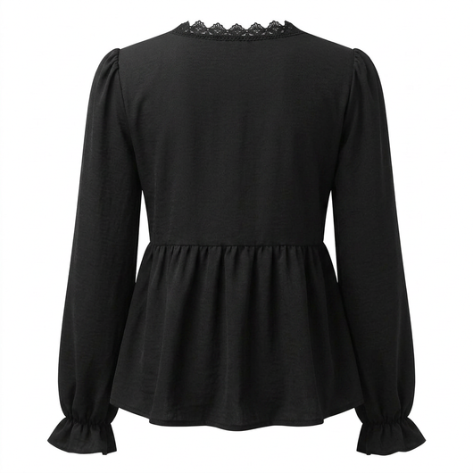 Schwarzes longsleeve