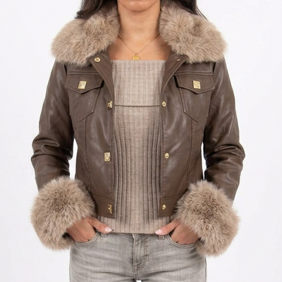 Bijou Fur Trim Jacket