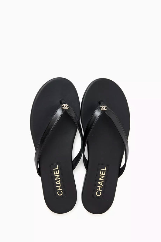 NEL SCHWARZE FLIP FLOPS