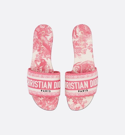 PARISE PINK PRINT SANDALEN