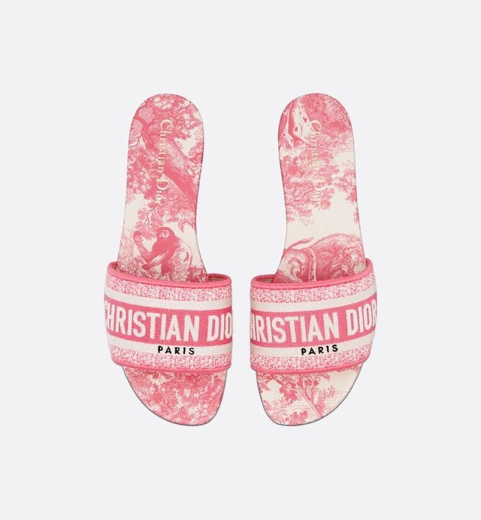 PARISE PINK PRINT SANDALEN